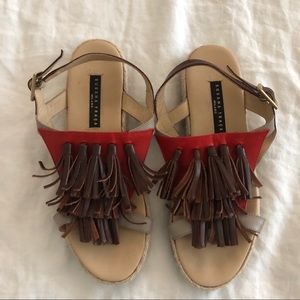 Susana traca fringe espadrille sandals